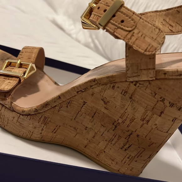 Stuart Weitzman Twofer Natural cork wedges - Picture 7 of 7